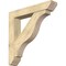 Ekena Millwork Funston Slat Rough Sawn Bracket w/ Offset Brace, Douglas Fir, 8"W x 44"D x 44"H BKT0806X44X44FST06RDF - alternate 1